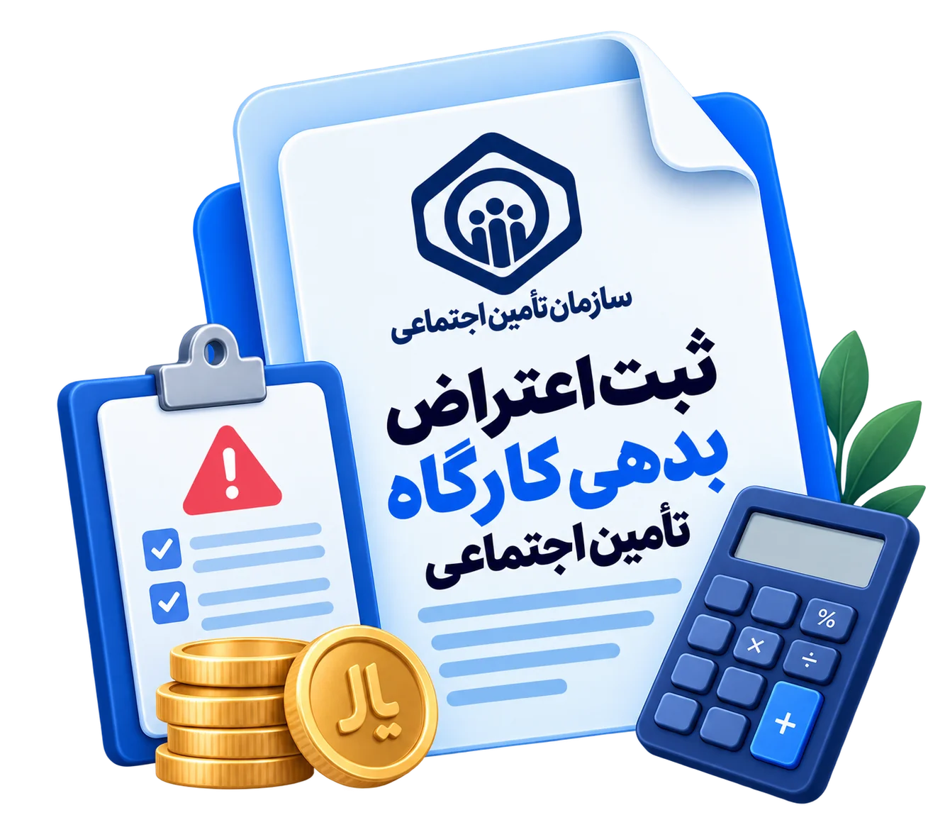 ثبت اعتراض بدهی کارگاه