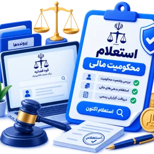 استعلام محکومیت مالی