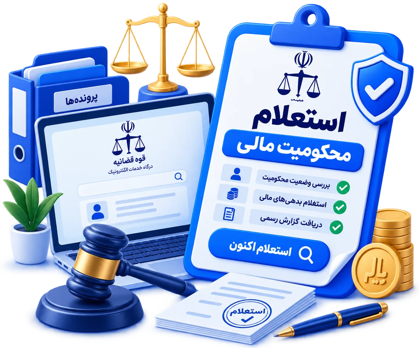 استعلام محکومیت مالی