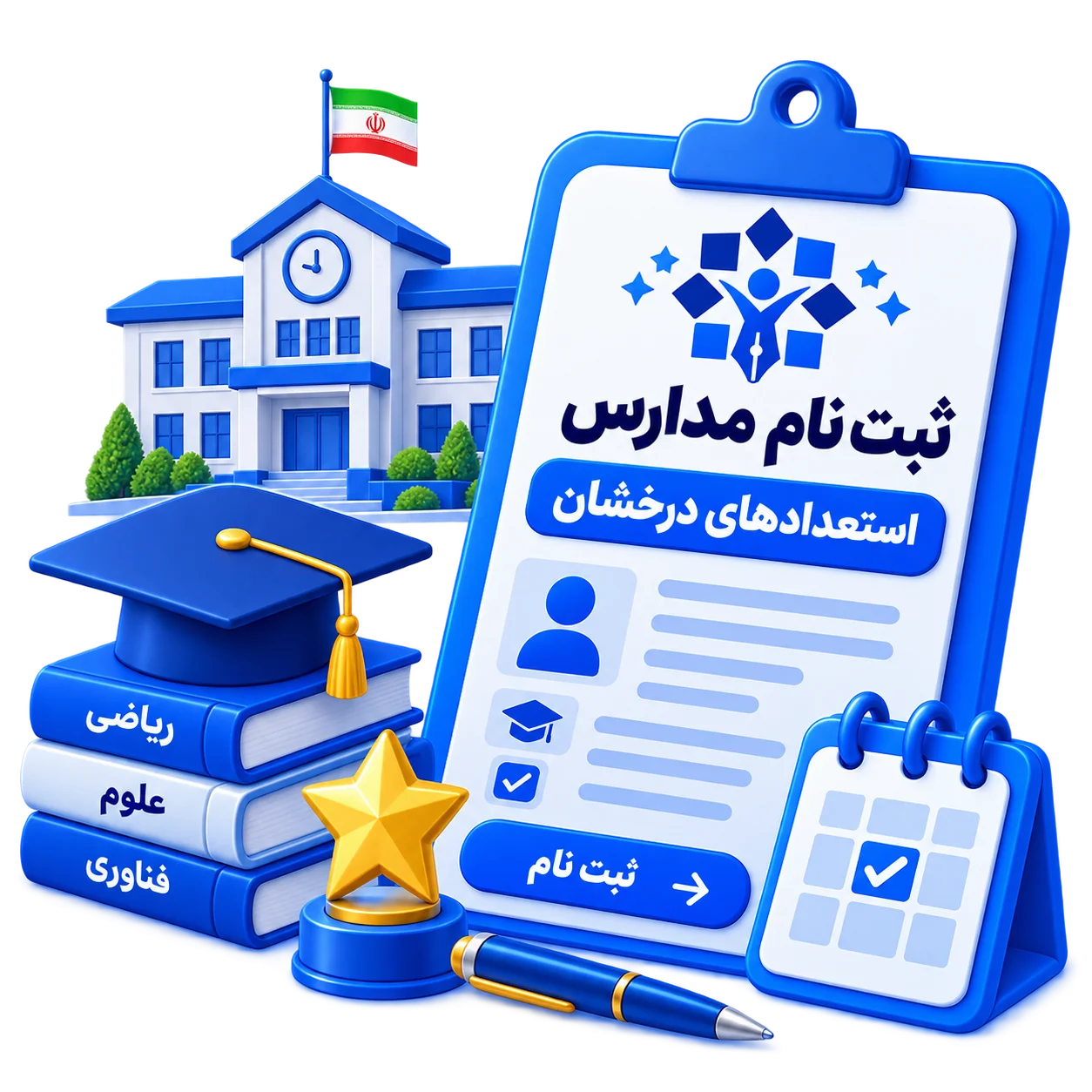 ثبت نام مدارس استعدادهای درخشان