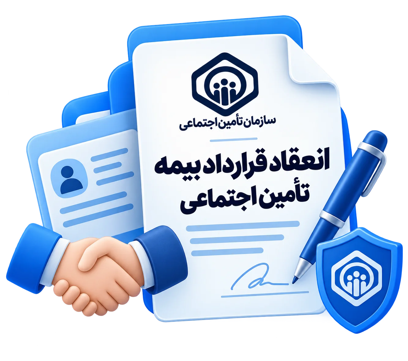 انعقاد قرارداد بیمه تامین اجتماعی