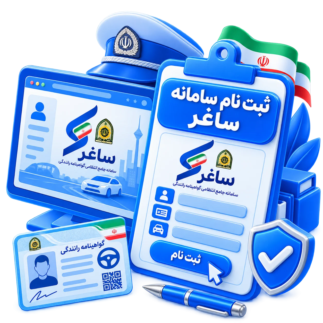 ثبت نام سامانه ساغر