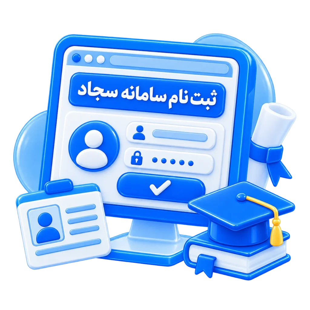 ثبت نام سامانه سجاد