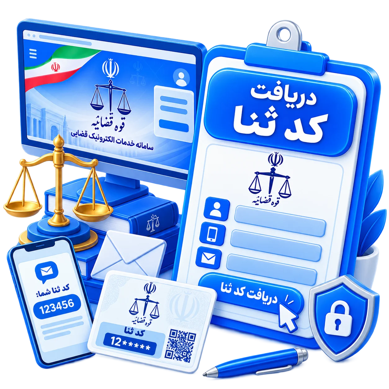 دریافت کد ثنا